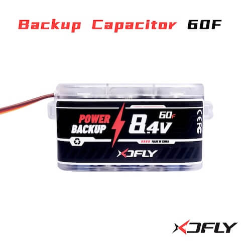 XDFly Backup Capacitor 60F (8.4V)