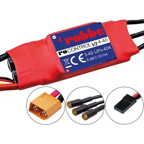 Robbe Modellsport RO-CONTROL 4-40 V2 3-4S -40(60)A 5V/5A