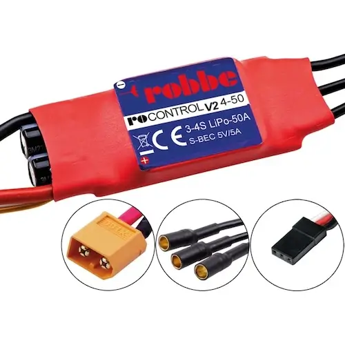 Robbe Modellsport RO-CONTROL 4-50 V2 3-4S -50(70)A 5V/5A