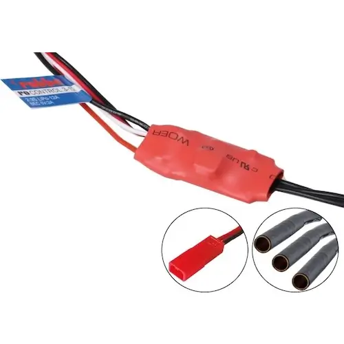 Robbe Modellsport RO-CONTROL 3-12 2-3S -12(15)A 5V/2A BEC Regler