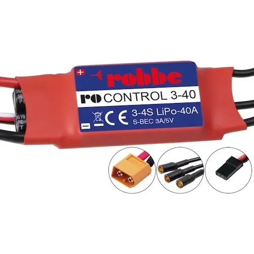 Robbe Modellsport RO-CONTROL 3-40 3-4S -40(55)A 3A/5V