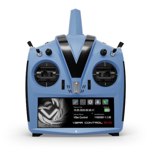 VBar Control EVO+, stahlblau-matt