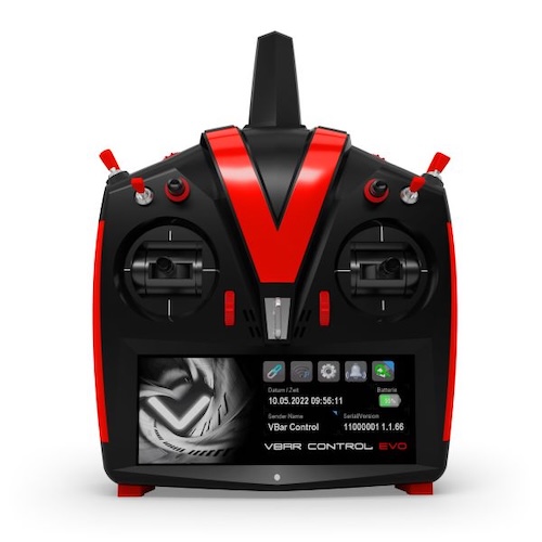 VBar Control EVO+, schwarz-rot