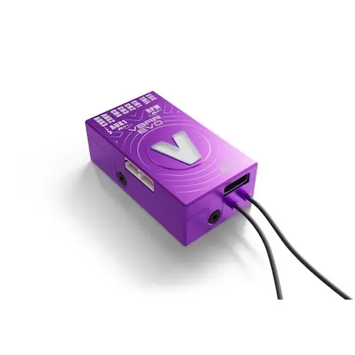 VStabi EVO Alu-Gehäuse violett, VLink 7.x Express