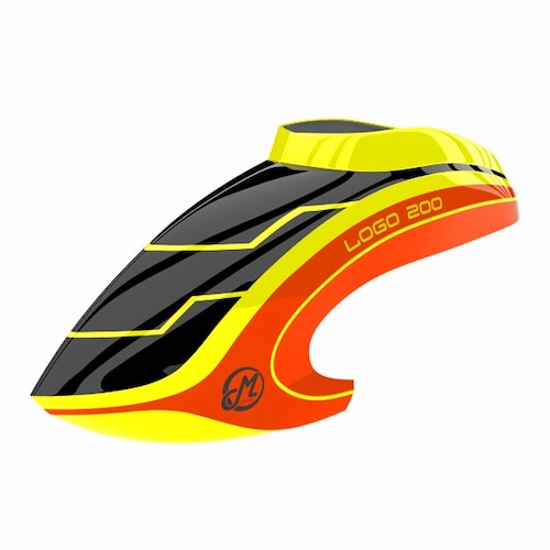 Haube LOGO 200 neon-gelb/neon-orange