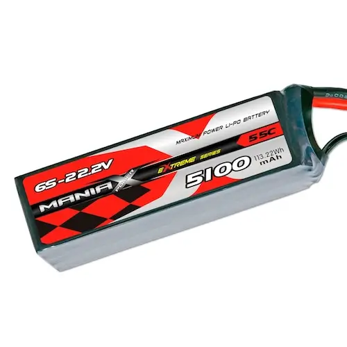 ManiaX Lipol 22.2V 5100mAh 55C