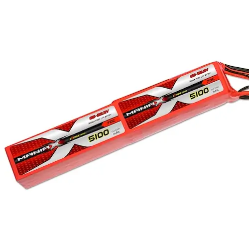 ManiaX Lipol 44.4V 5100mAh 70C
