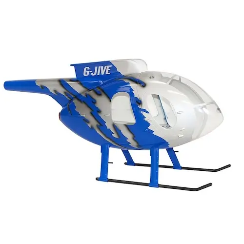 470 Größe MD500E G-Jive Blau Lackierung
