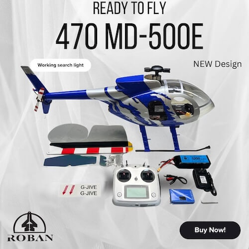 RotorScale MD-500 GJive 470 RTF