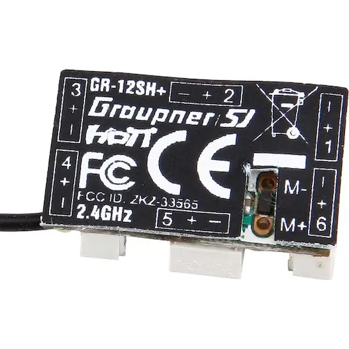 GRAUPNER GR-12SH+ 2,4GHZ HOTT 6K