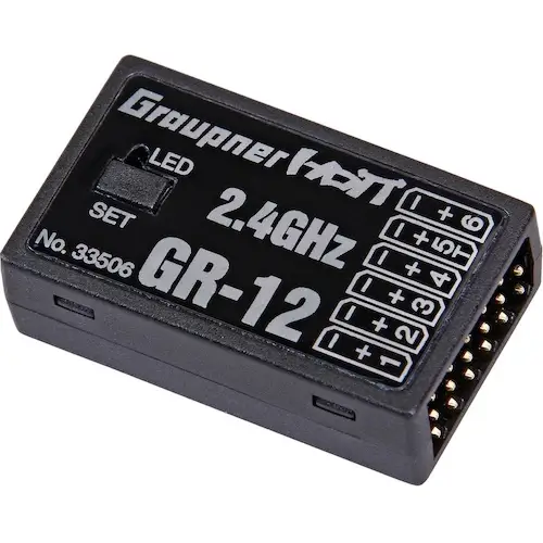 GRAUPNER GR-12 2,4GHZ HOTT 6K