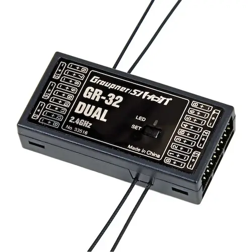 GRAUPNER GR-32 DUAL 2,4GHZ HOTT 16K