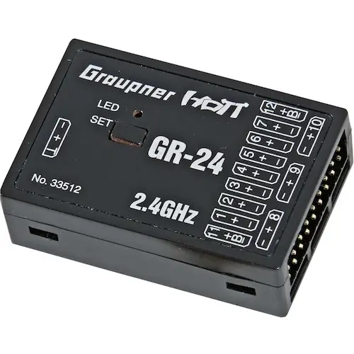 GRAUPNER GR-24 2,4GHZ HOTT 12K