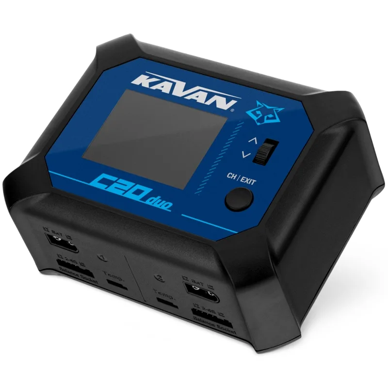 KAVAN C20 Duo Ladegerät mit Balancer 2x100W