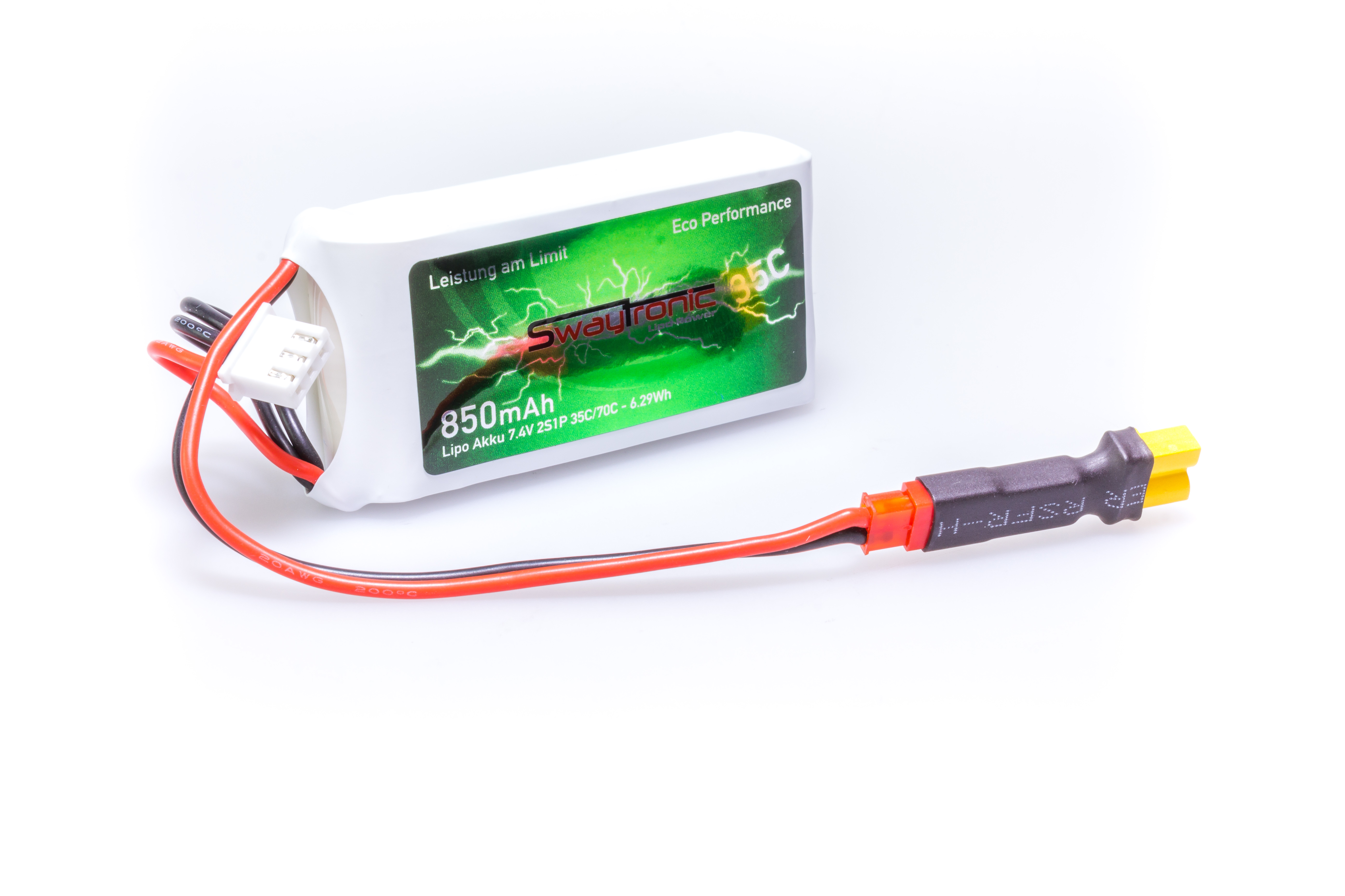 LiPo 2S 7.4V 850mAh 35C/70C XT30