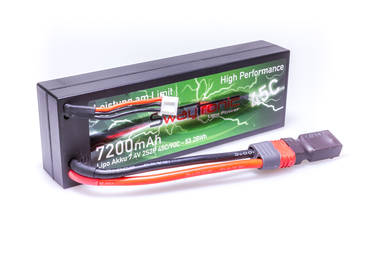 HC LiPo 2S 7.4V 7200mAh 45C/90C Tamiya