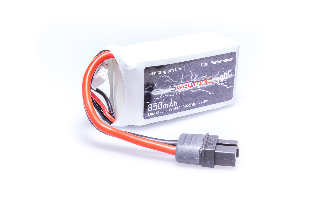 SWAY-FPV LiPo 11.1V 850mAh 100C/200C XT60