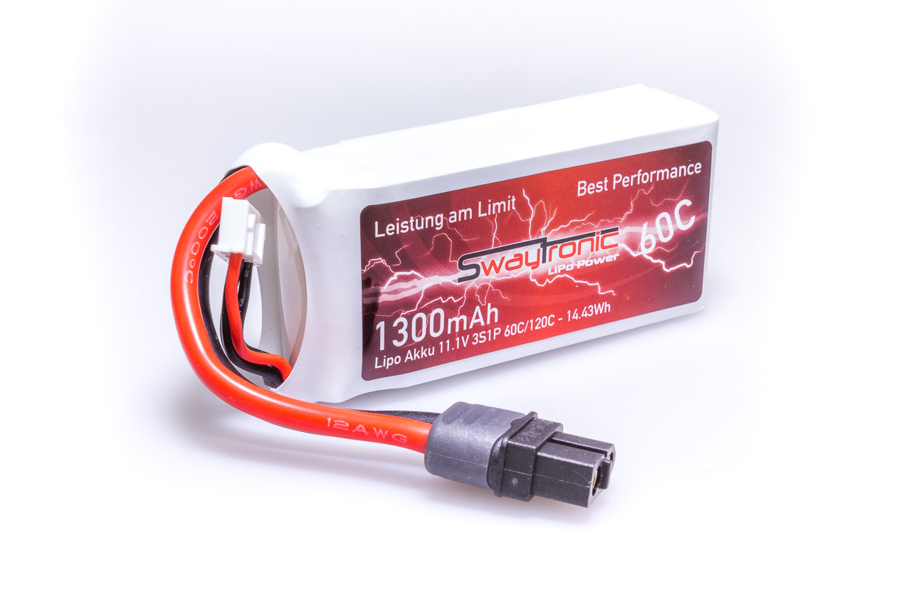 SWAY-FPV LiPo 3S 11.1V 1300mAh 60C/120C XT60