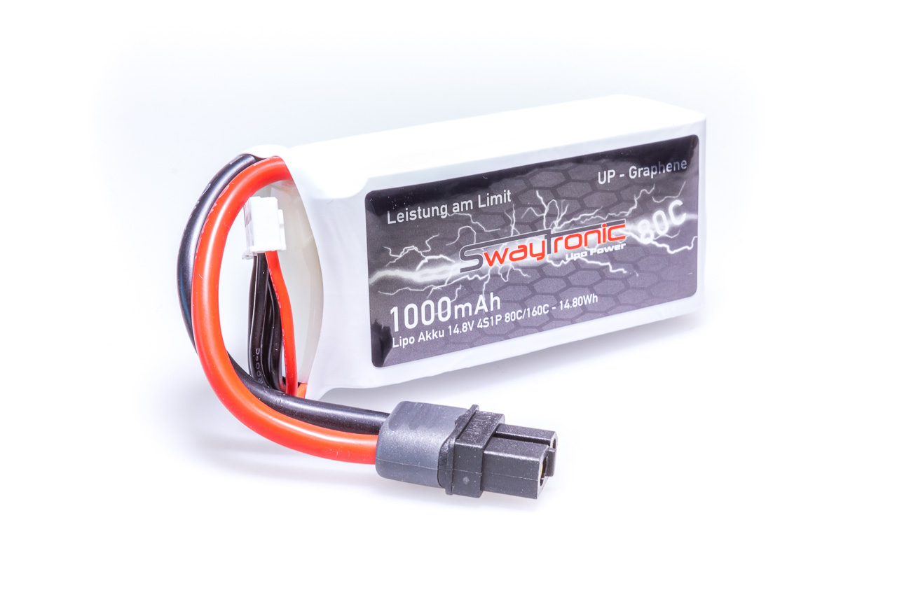 SWAY-FPV GR LiPo 4S 14.8V 1000mAh 80C/160C XT60