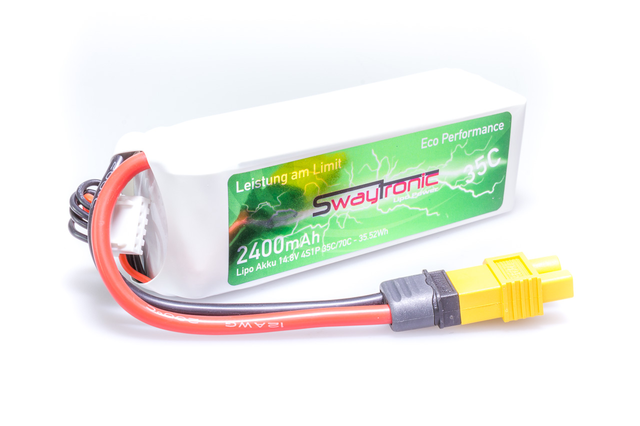SWAY-EL LiPo 4S 14.8V 2400mAh 35C/70C EC3